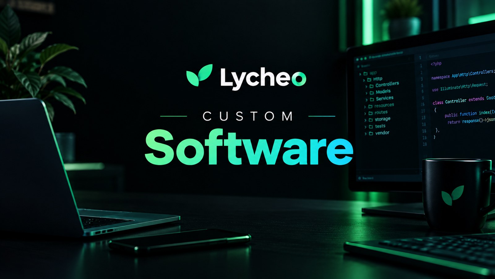 Custom Software by Lycheo — Software shaped exactly to how your business runs.